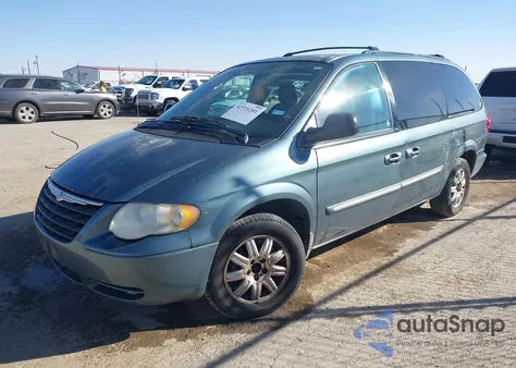 2006 Chrysler Town & Country Touring из США, поврежденный, VIN 2A4GP54L56R760008